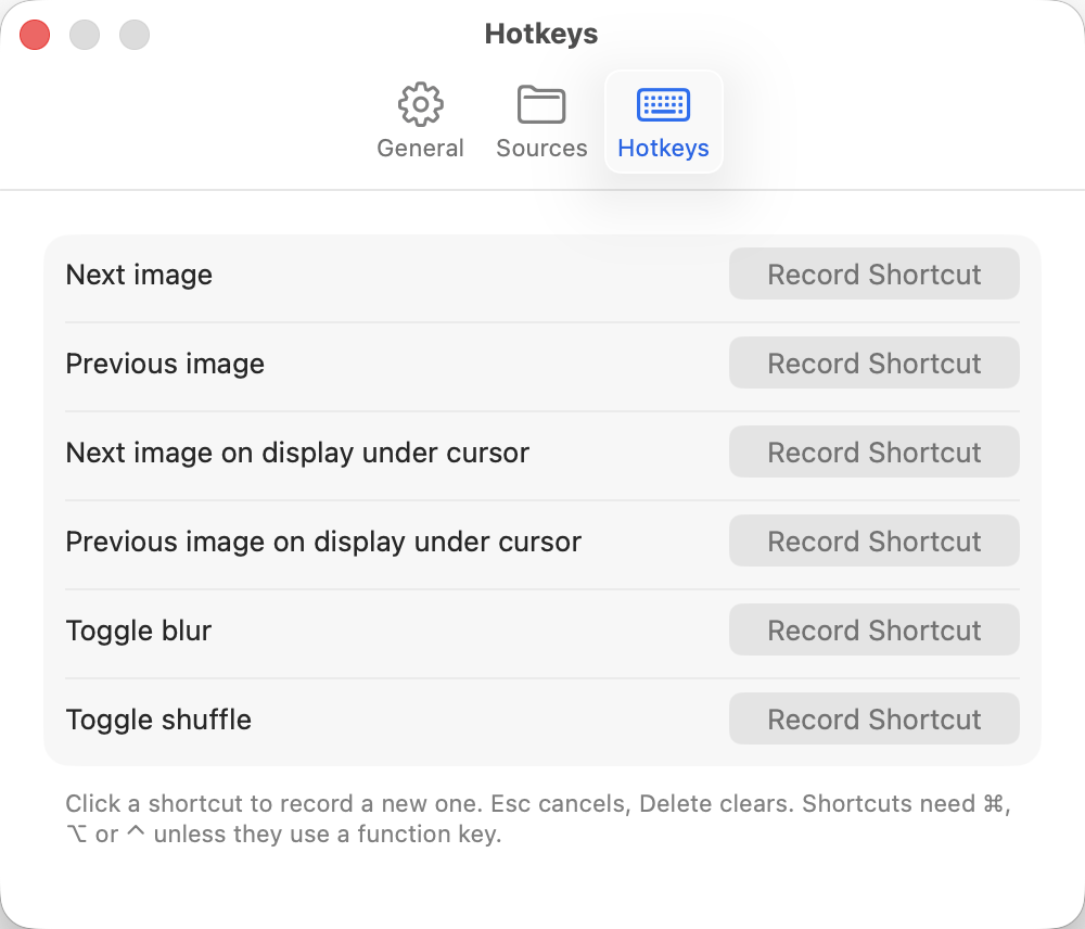 wp settings panel screenshot
